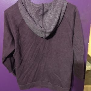 3/4 sleeve VS zip up hoodie